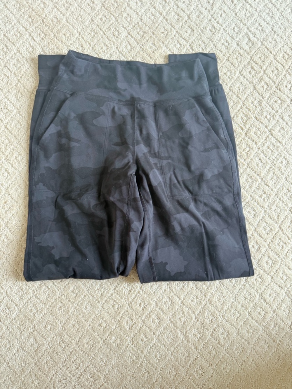 lululemon athletica Black Camo Joggers